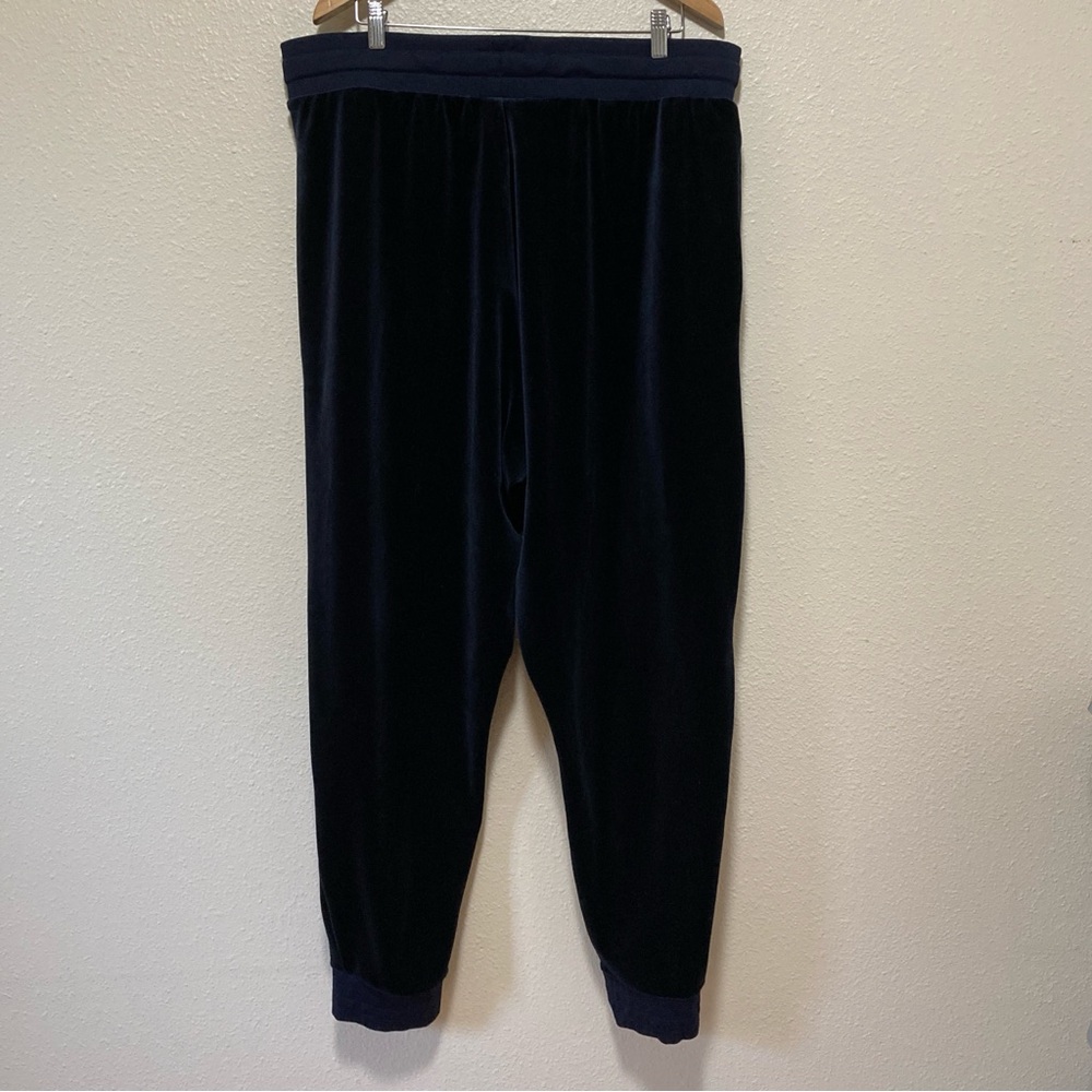 Nike Mens Joogers Sweatpants Casual Stretch Velvet Blue Sz XXL - Picture 2 of 15